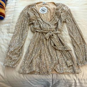 Sequence dress size 12 from princess Polly brand new